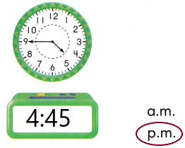 Texas Go Math Grade 2 Lesson 18.4 Answer Key A.M. and P.M. – Go Math ...