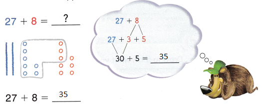 Texas Go Math Grade 2 Lesson 6.1 Answer Key Break Apart Ones to Add ...