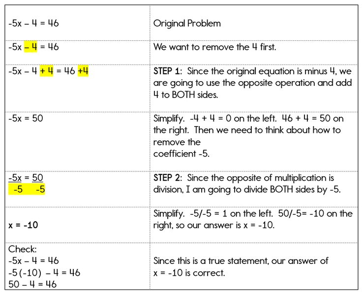 McGraw Hill Math Grade 8 Lesson 13.4 Answer Key Solving 2-Step ...